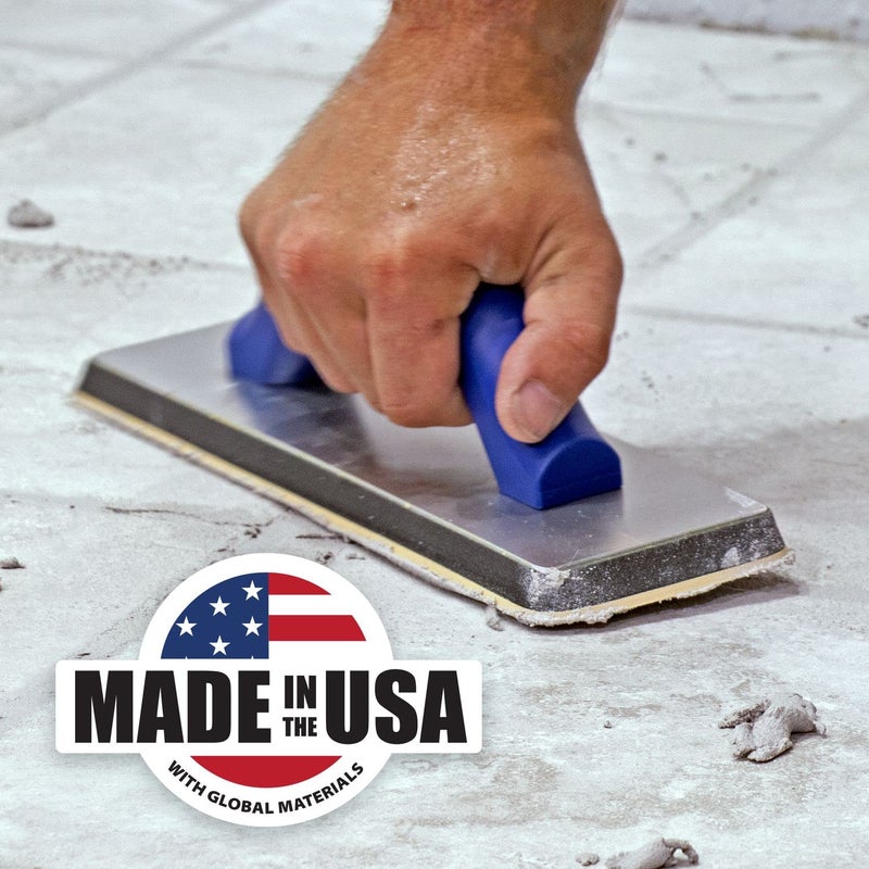 MARSHALLTOWN Tile Grouterâ€™s Float, 12 x 4 inches, Plastic Handle, Pure Gum Rubber, Made in the USA, 43XL - Image 5